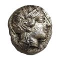 Athens Attica AR Tetradrachm Athena & Owl 449-413 B.C. Choice VF
